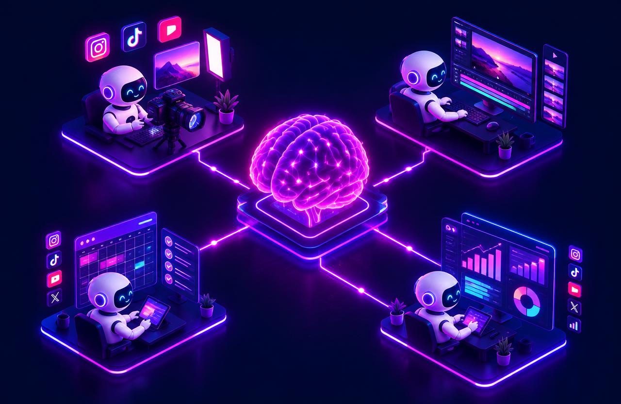 Creator Media Agency illustration